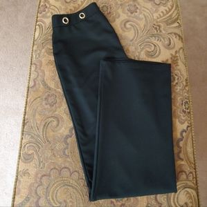 Black slacks.  SIZE S